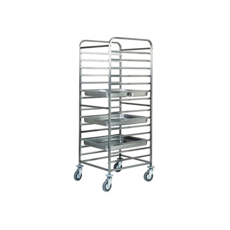 Carrello inox portateglie 14xGN2/1 o 28xGN1/1 V2
