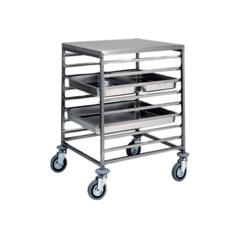 Carrello inox portateglie 8xGN2/1 o 16xGN1/1 V3
