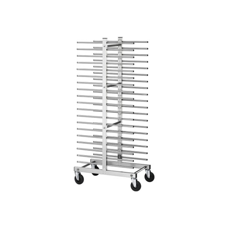 Carrello inox portateglie universali - 40 TEGLIE V2
