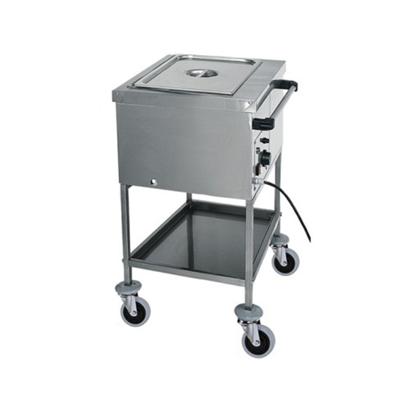 Carrello termico inox RESISTENZA A SECCO 1xGN1/1