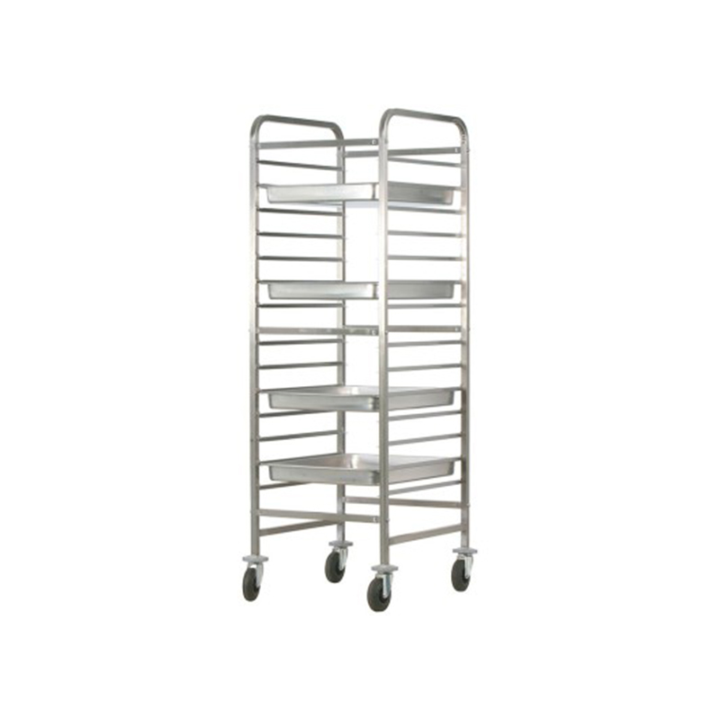 Carrello inox portateglie rinforzati 14xGN2/1 o 28xGN1/1 V2