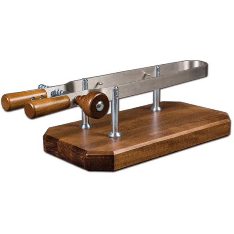 Morsa prosciutto LEGNO INOX