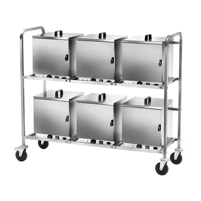 Carrello colazione PORTACASSETTE TERMICHE