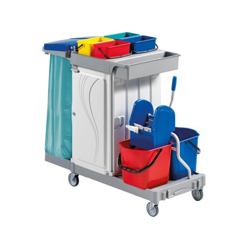 Carrello pulizia - PLASTICA V4