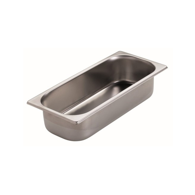 Vaschetta INOX PER GELATO 26x16,5x12 - 3,5L