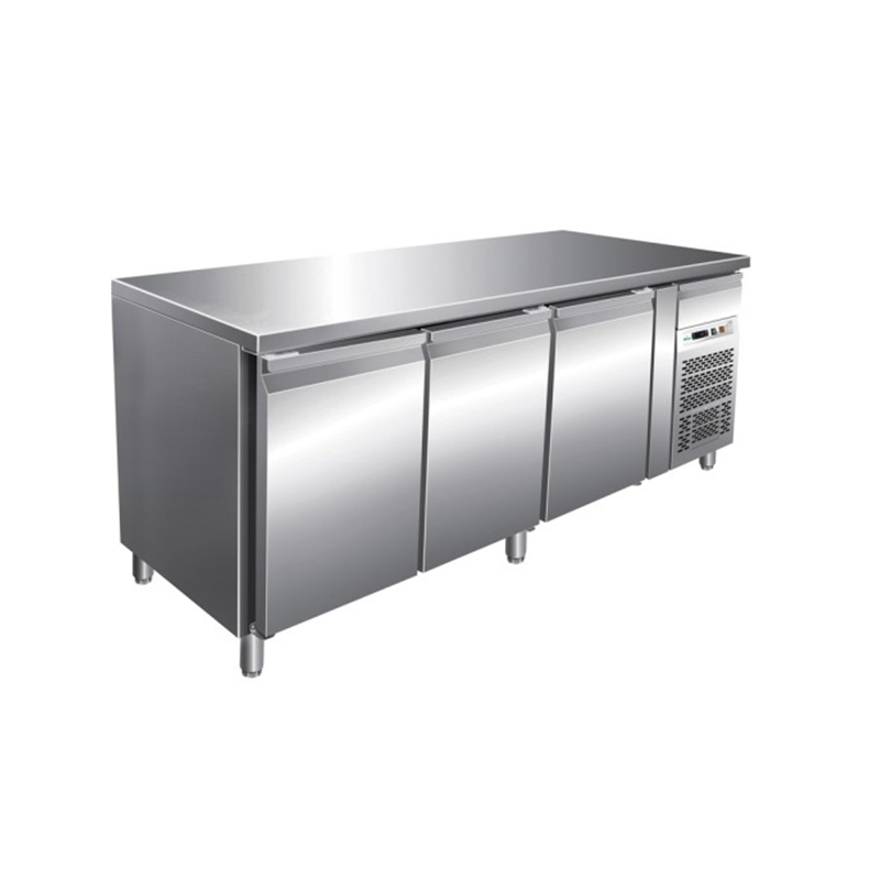 Tavolo refrigerato ventilato pasticceria +2+8°C