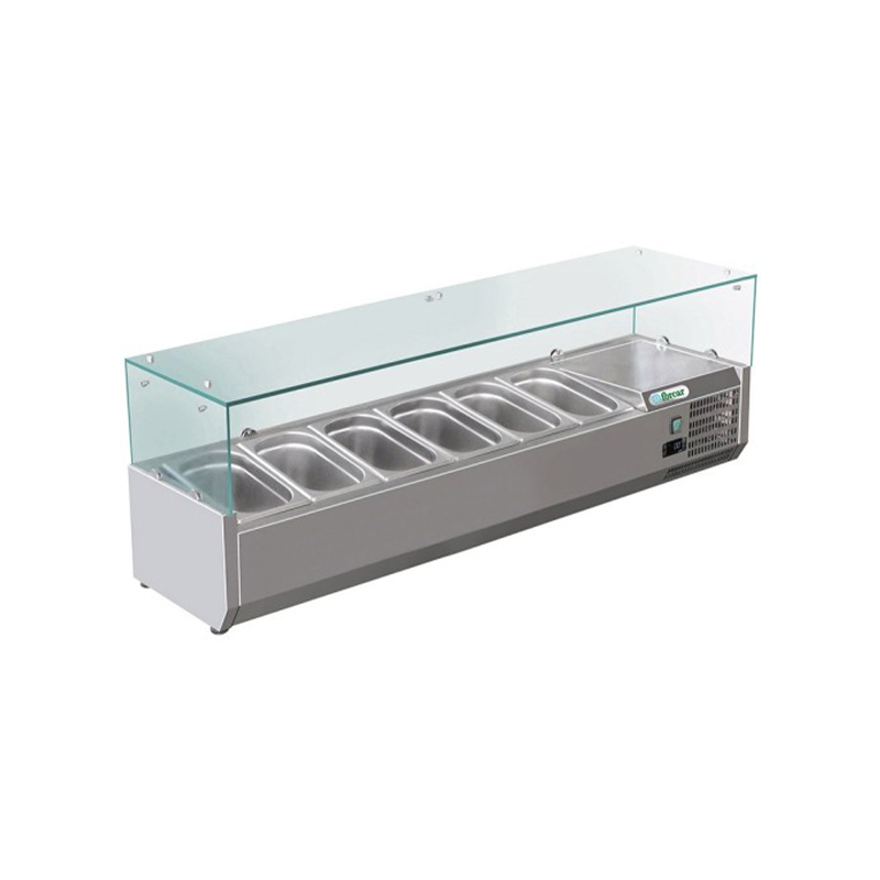 Vetrina refrigerata per pizzeria +2+8°C GN1/4