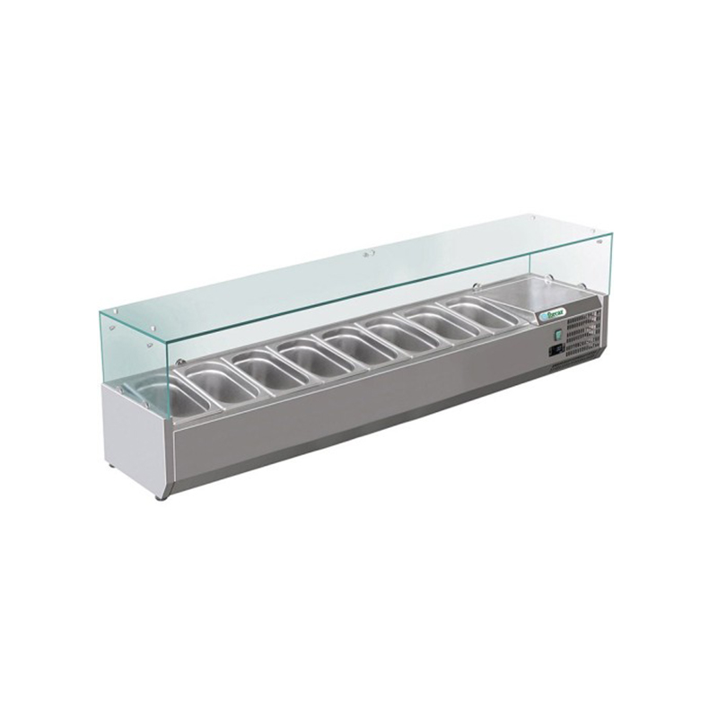 Vetrina refrigerata per pizzeria +2+8°C GN1/3