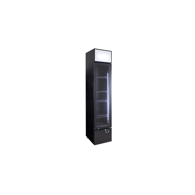 Armadio snack refrigerato statico 0+10°C - NERO