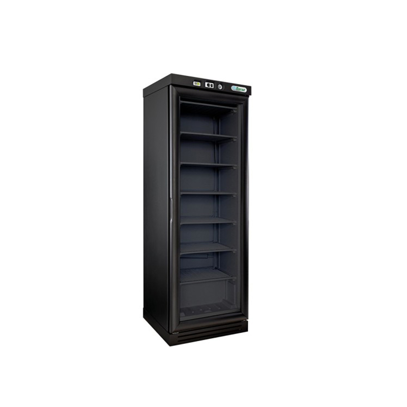 Cantinetta vini legno REFRIGERATA STATICA -18-22°C CARBON/NERO