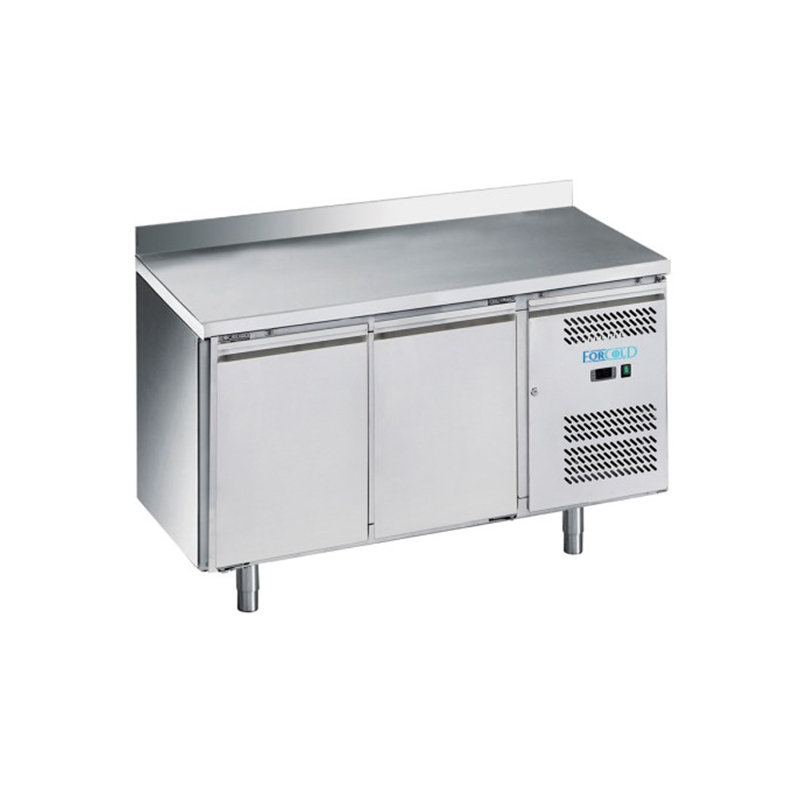 Tavolo refrigerato VENTILATO MONOBLOCCO C/ALZATINA -18°-22°C FORCOLD