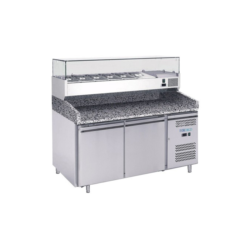 Banco pizza refrigerato VENTILATO -2+8°C FORCOLD