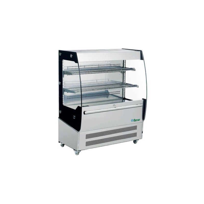 Espositore murale ventilato inox