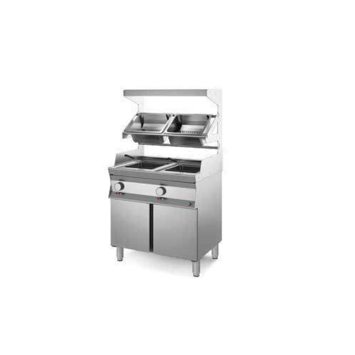 Friggitrici elettriche MACCHEF 2 VASCHE