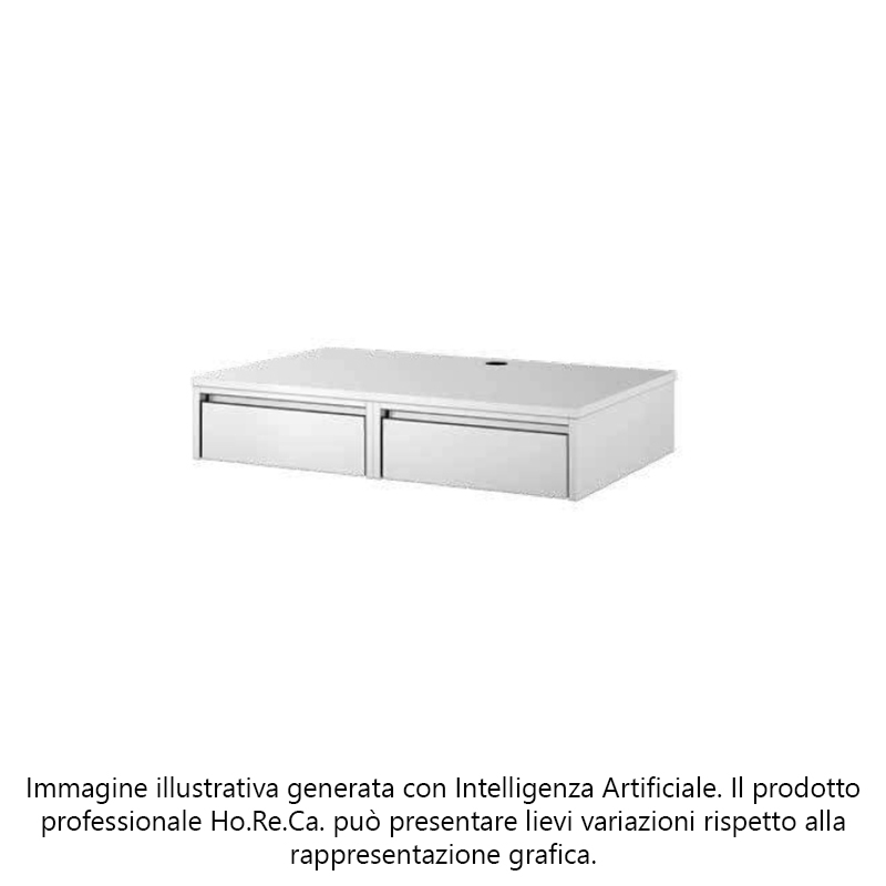 Piano appoggio MACCHINA CAFFÈ 3 CASSETTI