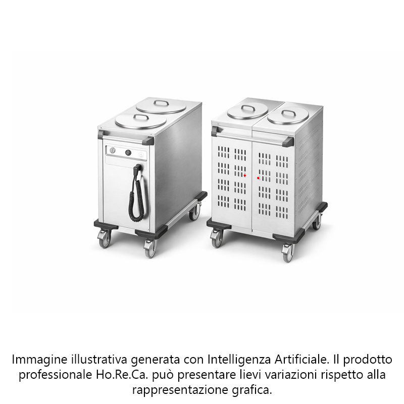Carrelli sollevatori COPERCHIO INOX PER PILA Ø 190/260