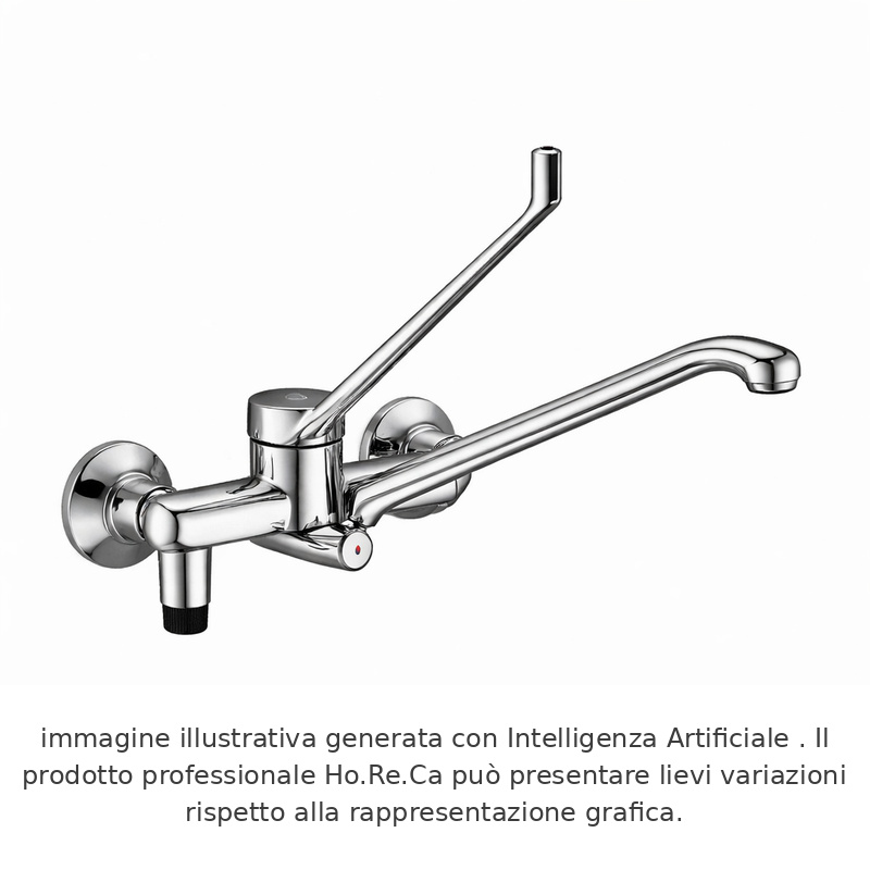 Miscelatore biforo a leva clinica lunga mm. 300