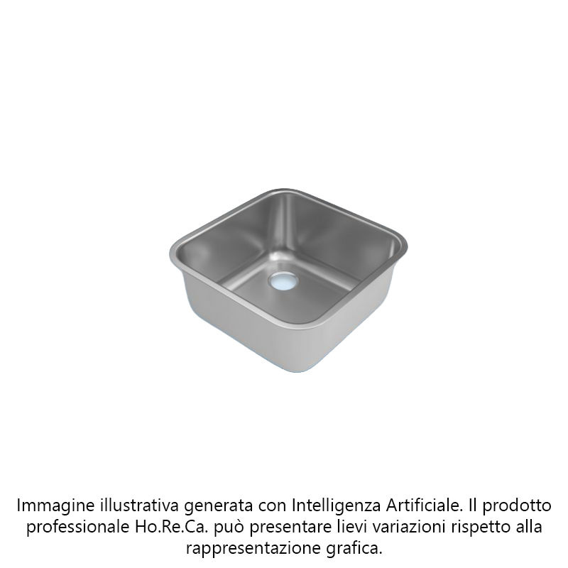 Vasca saldata sul piano vano motore basi refrigerate